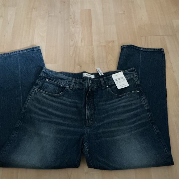 Madewell The Longline Straight Jean Size 33 NWT - Picture 5 of 6
